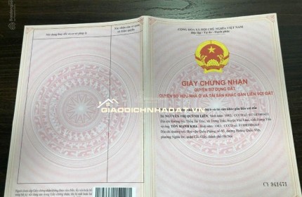Sổ đỏ chính chủ. Quy hoạch an toàn. Khách mua yên tâm pháp lý để nắm giữ lâu dài.